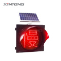 Signe de décélération de la route jaune clignotant rouge lent 300 mm LED SOLAR TRAFIC AVERTISSEMENT